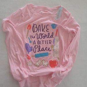Cat & Jack girls long sleeve shirt NWT size 10/12